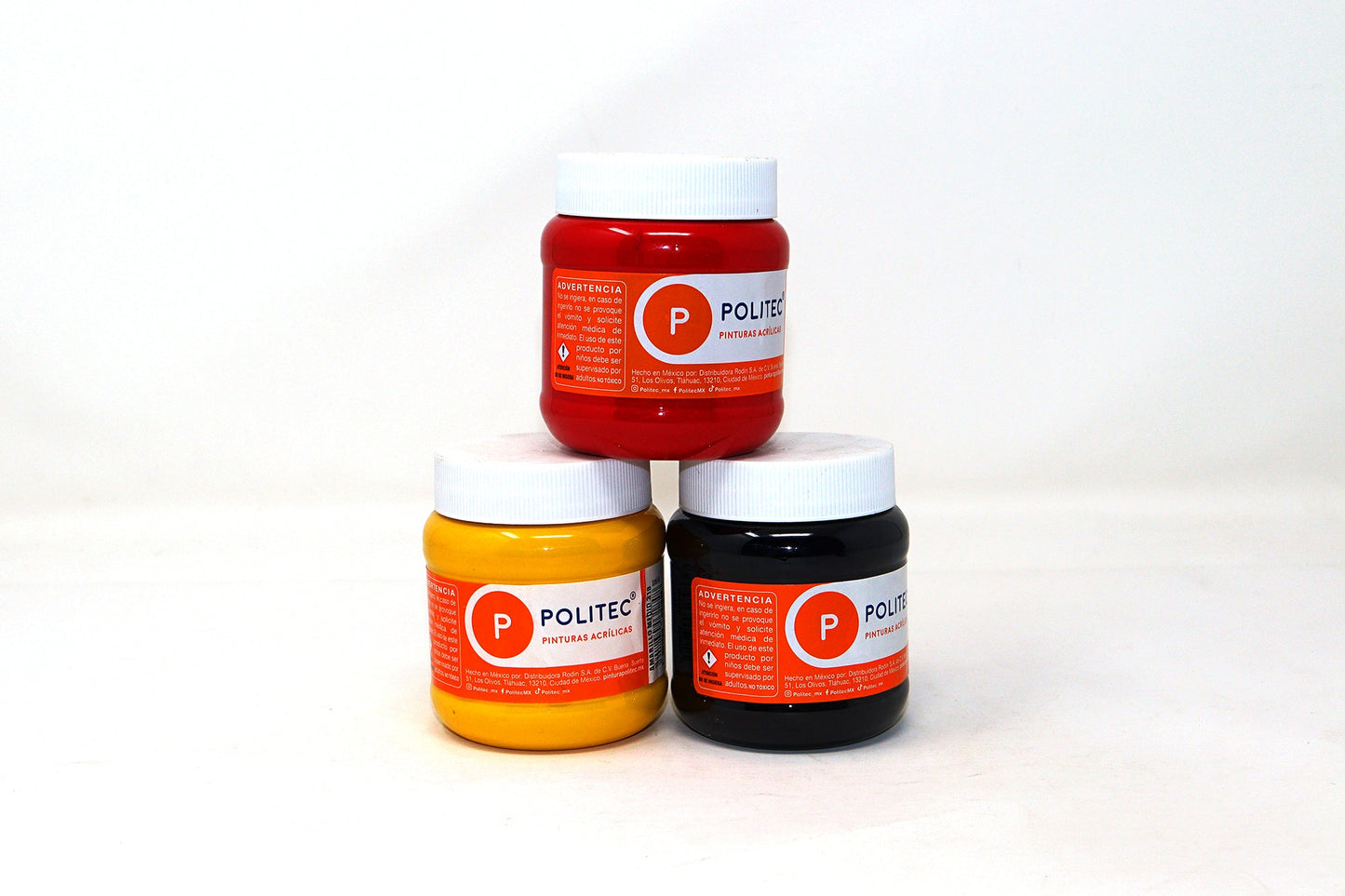 Pintura Acrilica Politec 500Ml varios Colores