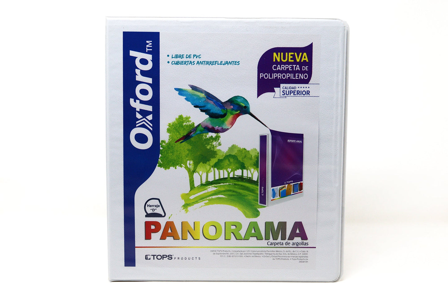 CARTAPACIO OXFORD 1" D BLANCO