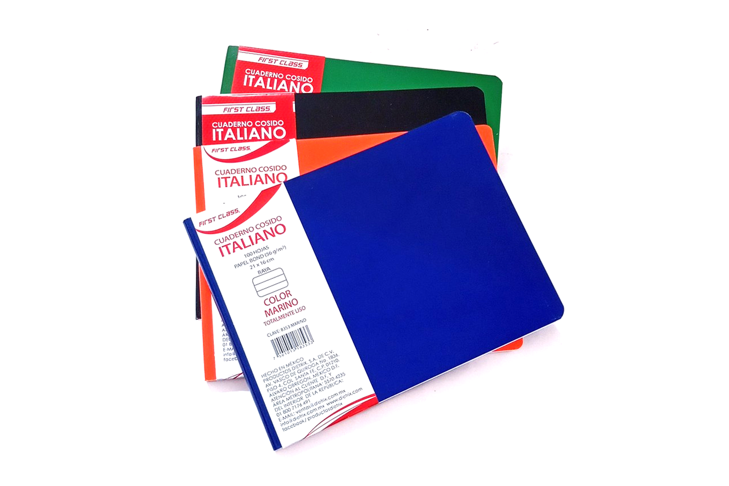 CUADERNO DIETRIX F.ITAL RAYA COSIDO 100H