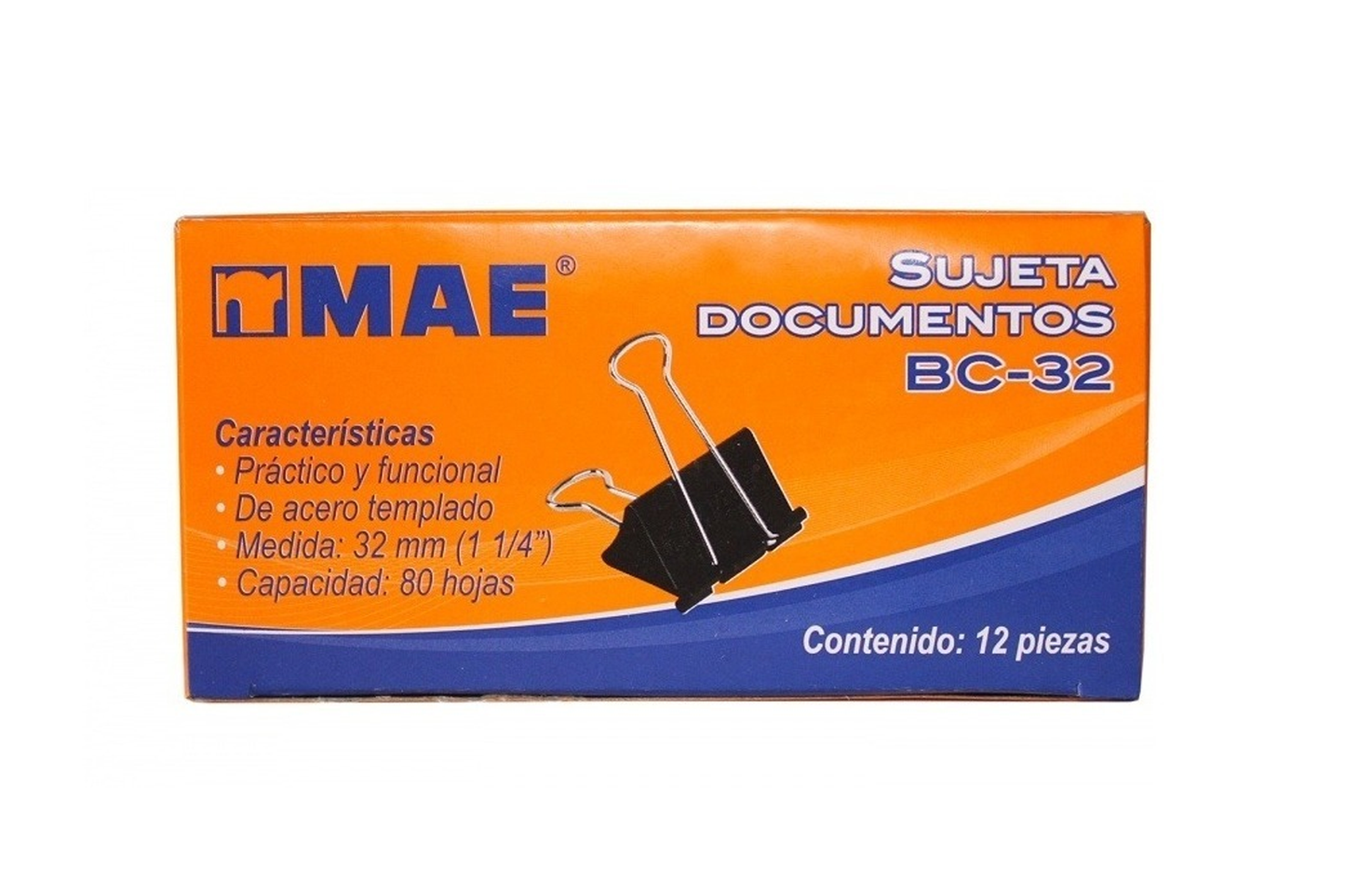 SUJETADOCUMENTOS MAE 32MM
