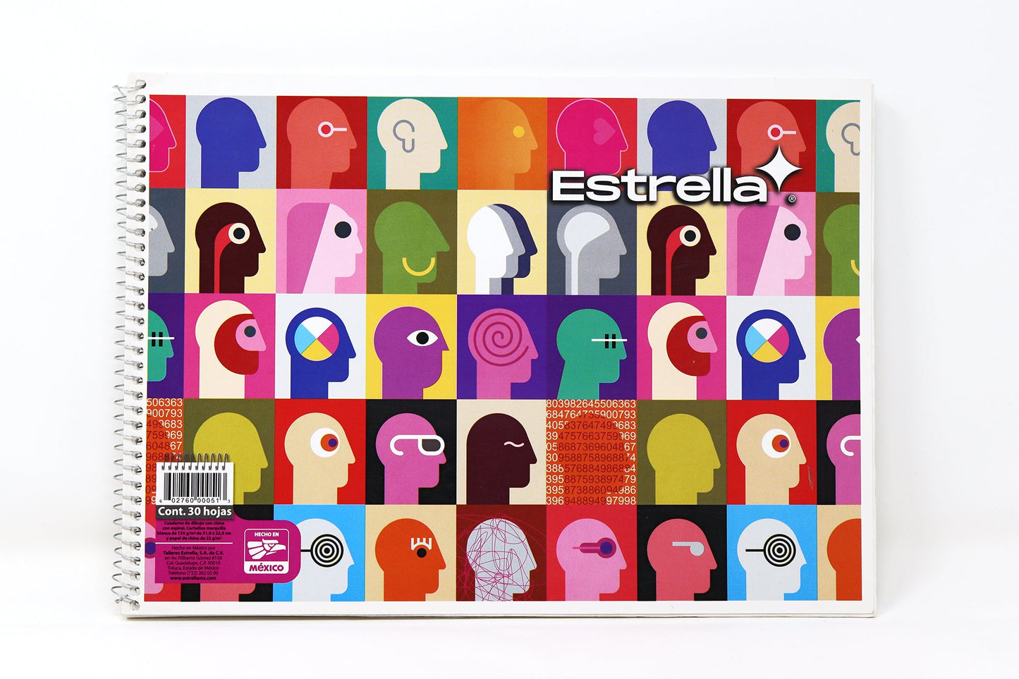 CUADERNO DE DIBUJO ESTRELLA 30H