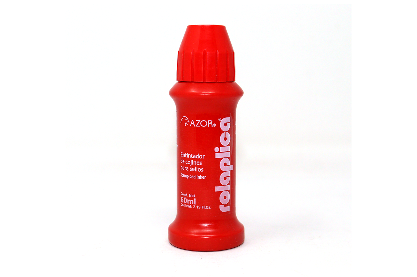 TINTA /PSELLO ROLAPLICA ROJO 60ML
