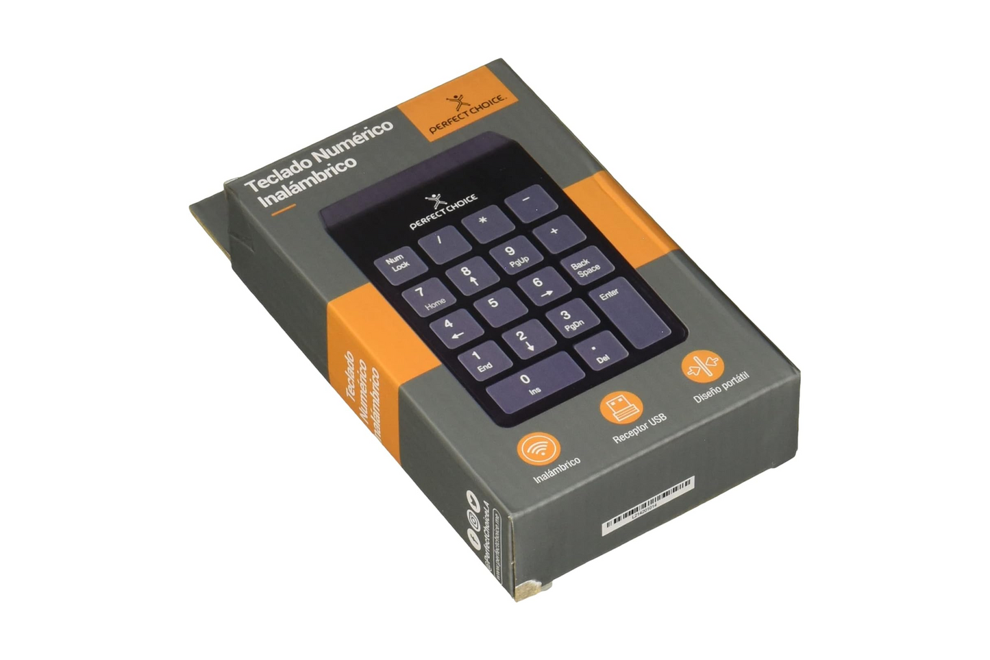 TECLADO NUMERICO PERFECT CHOICE INALAMBRICO
