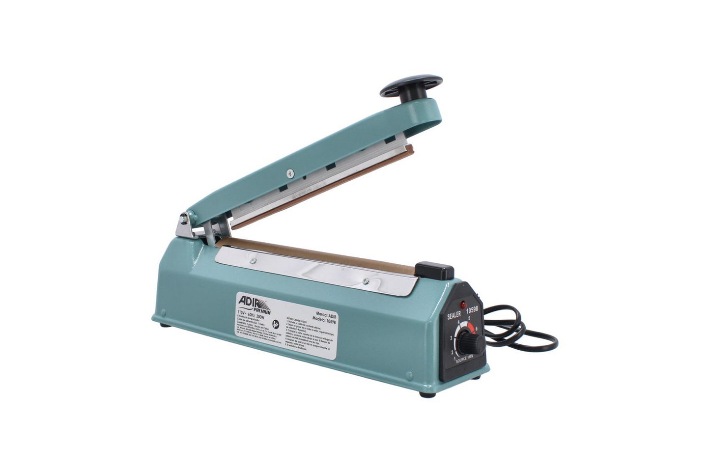 SELLADORA DE IMPULSO DE MESA 8"