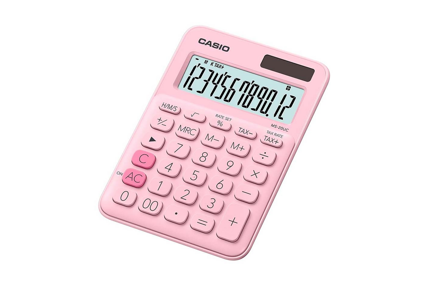 CALCULADORA CASIO MS-20 ROSA