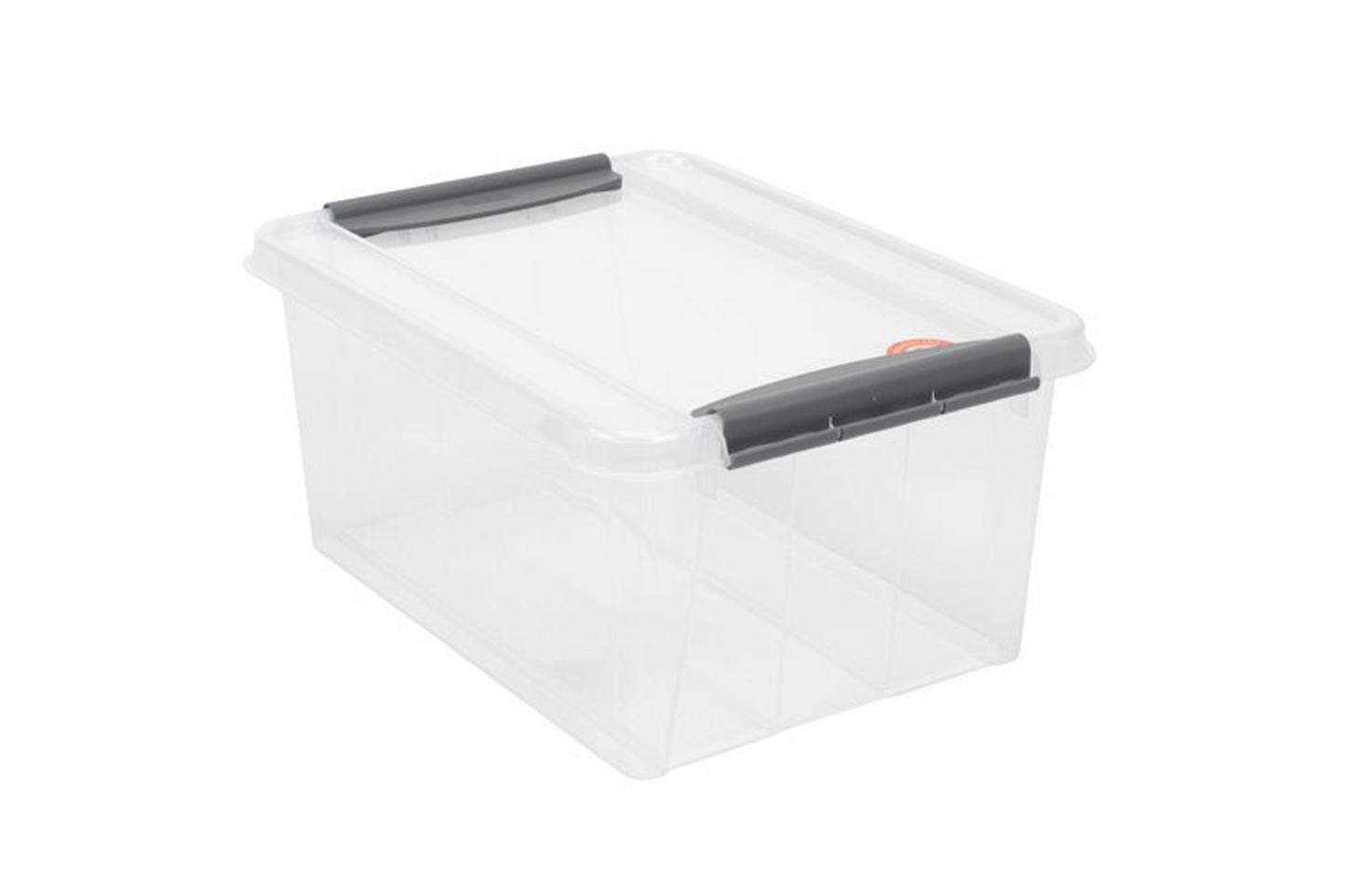 CAJA PLASTICO TRASPARENTE 14L C/TAPA
