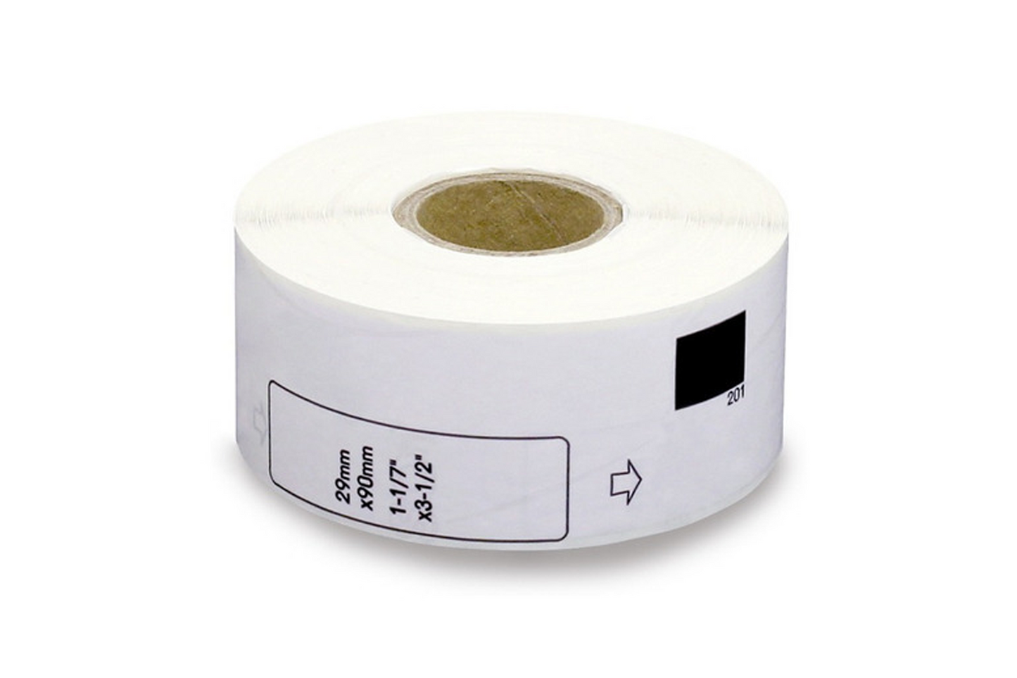 ETIQUETA BRIOHER PRE-CORTADA DK1201 ( 400 ) /PQL500