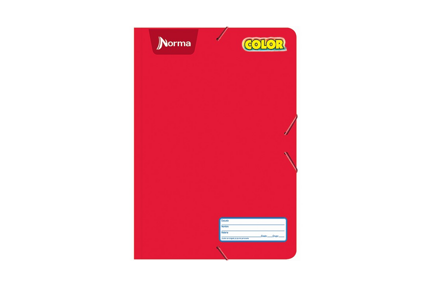 (532948) CARPETA ESCOLAR PLASTICA T/ OF- NORMA COLOR