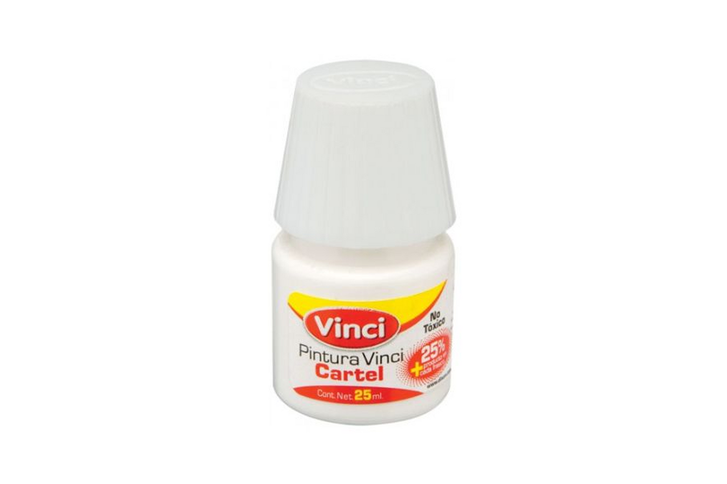 PINTURA VINCI CARTEL BCO LETR #72