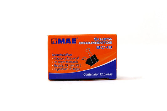 Sujetadocumentos Mae Bc-19