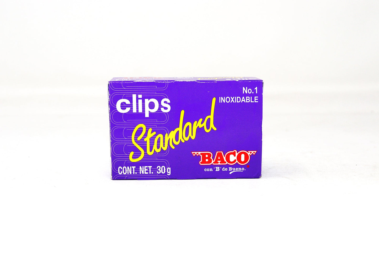 Clip Baco Standard Redondo No.1 con 100