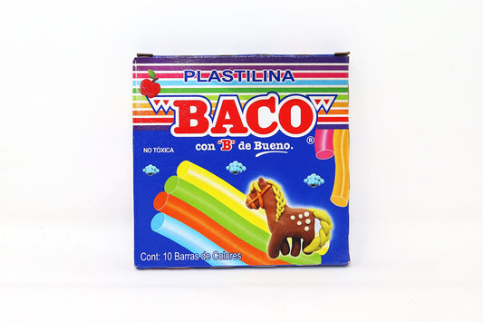 Plastilina Baco con 10 Barras