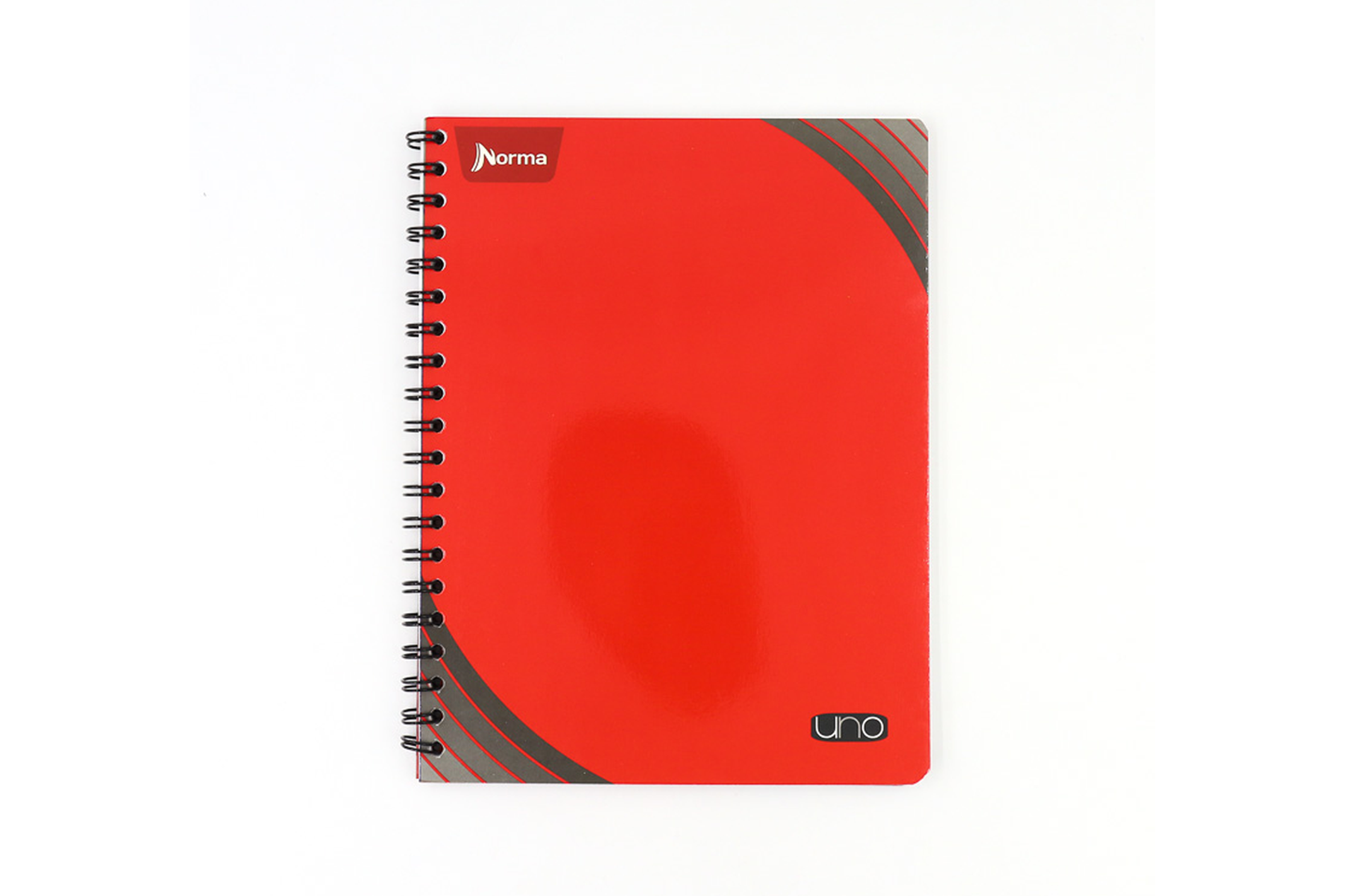 (529991) CUADERNO NORMA UNO PROF 5MM 100H ESPIRAL