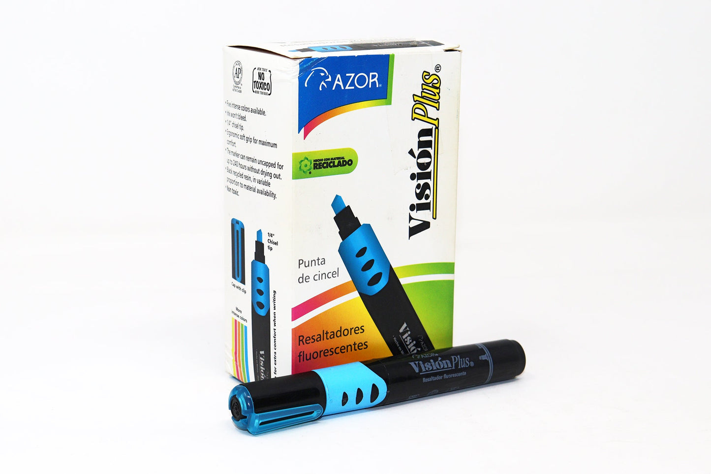 MARCATEXTO AZOR VISION PLUS AZUL