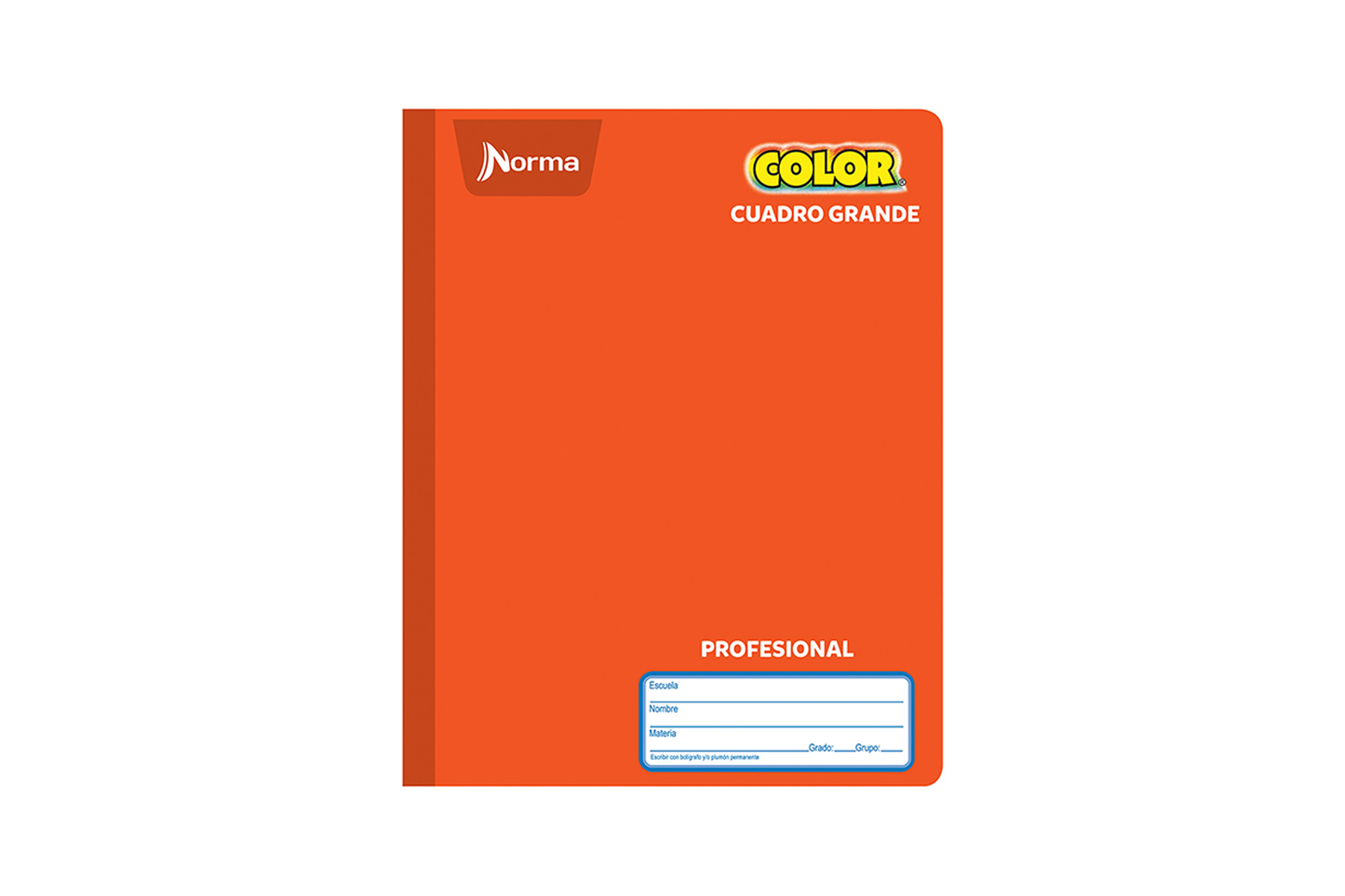 (525074) CUADERNO NORMA COLOR PROF D/R COSID