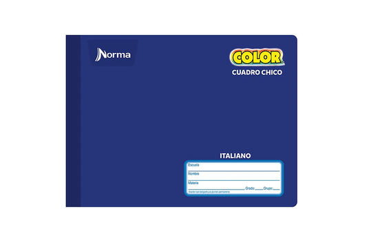 (581296) CUADERNO NORMA COLOR 360 ITAL 5MM 100H