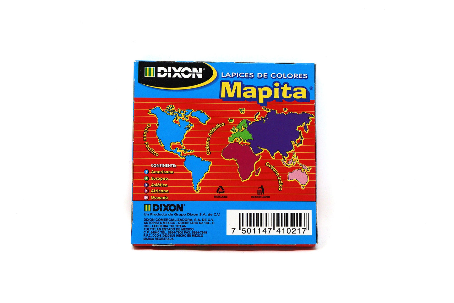 Colores De Madera Mapita con 12 Cortos