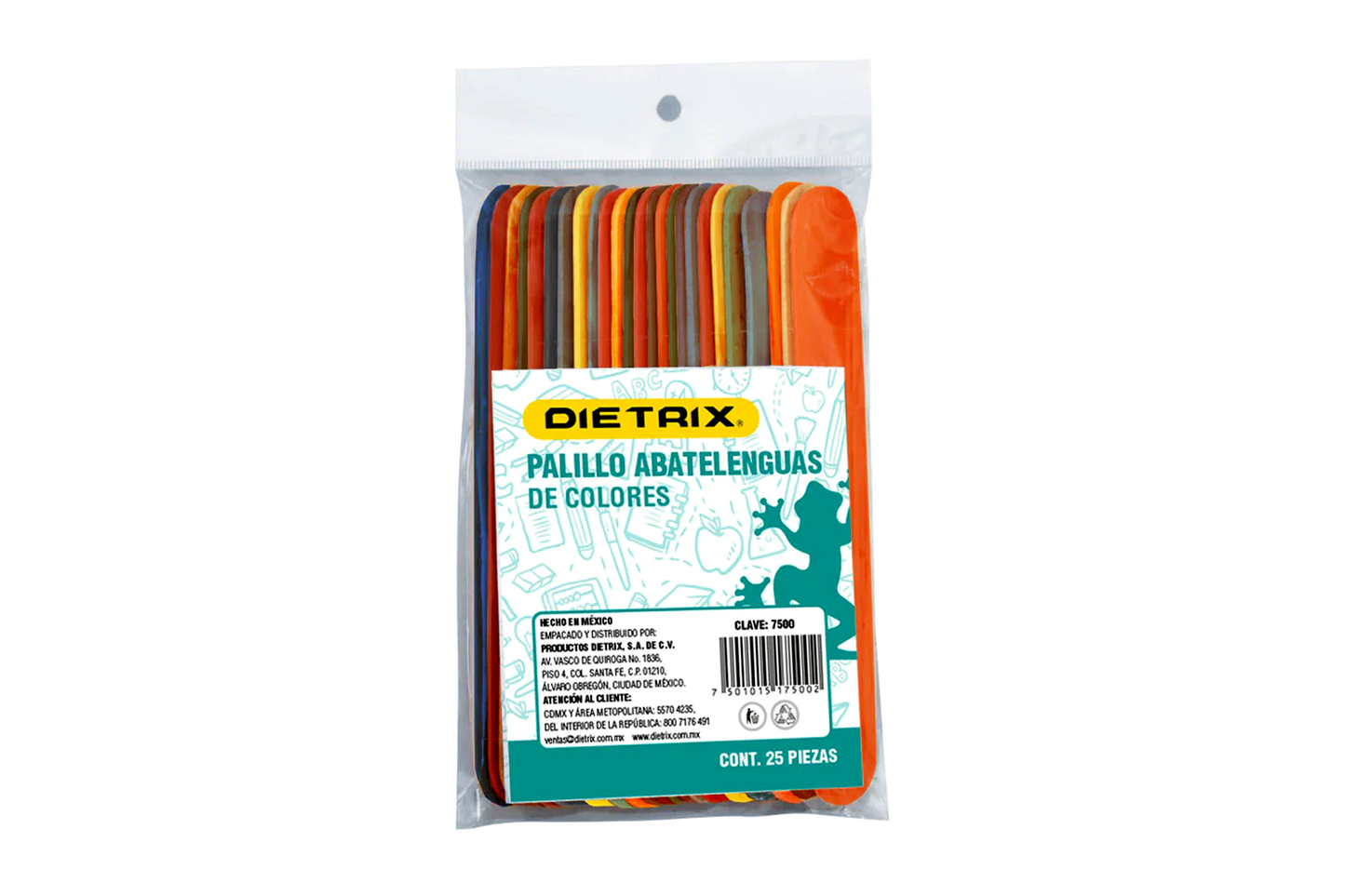 ABATELENGUAS DIETRIX C/25 COLORES