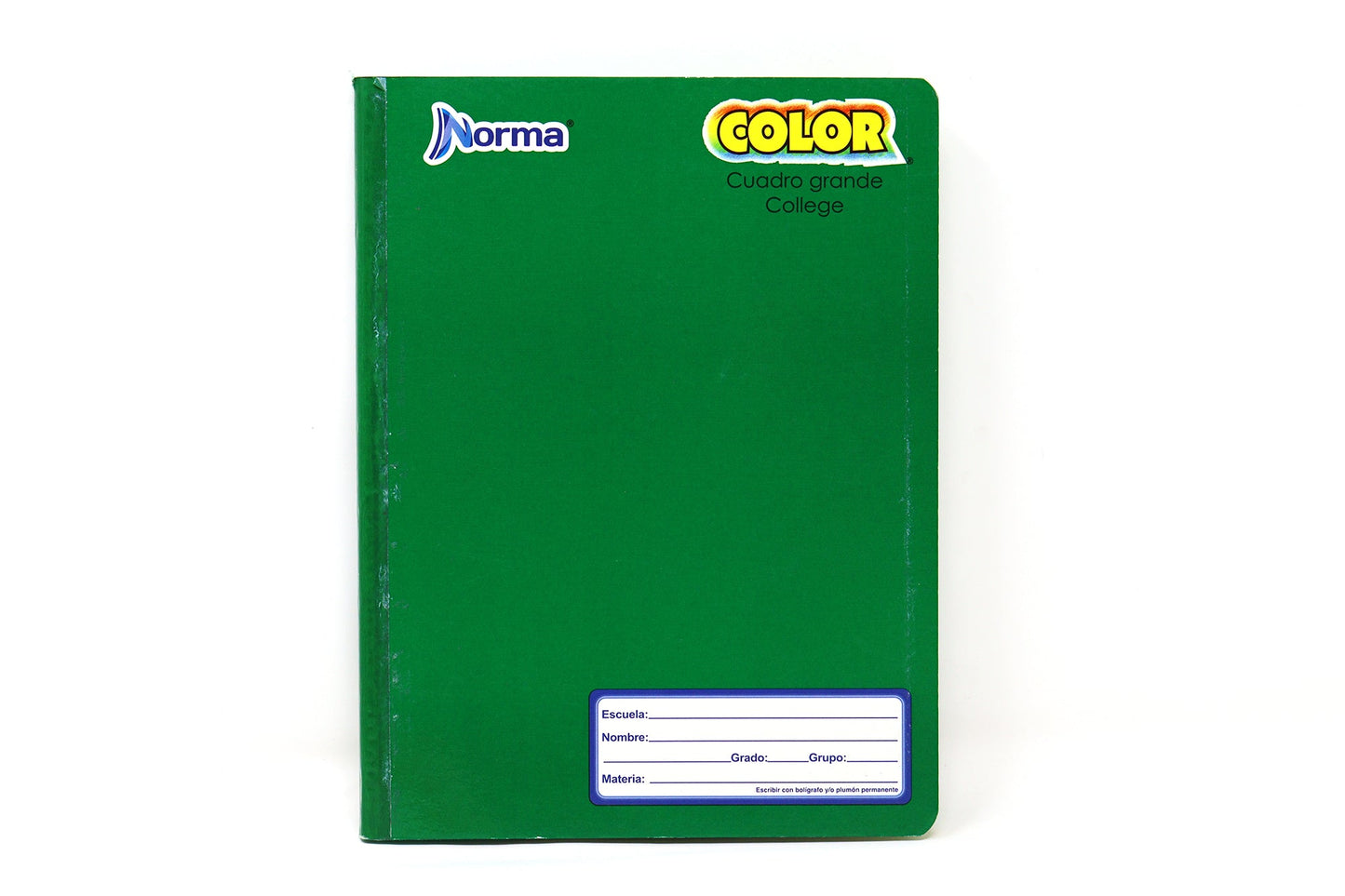 (581287) CUADERNO NORMA COLOR 360 COLLEGE 7MM 100H