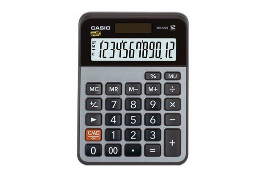 CALCULADORA CASIO MX-120B 12 DIG