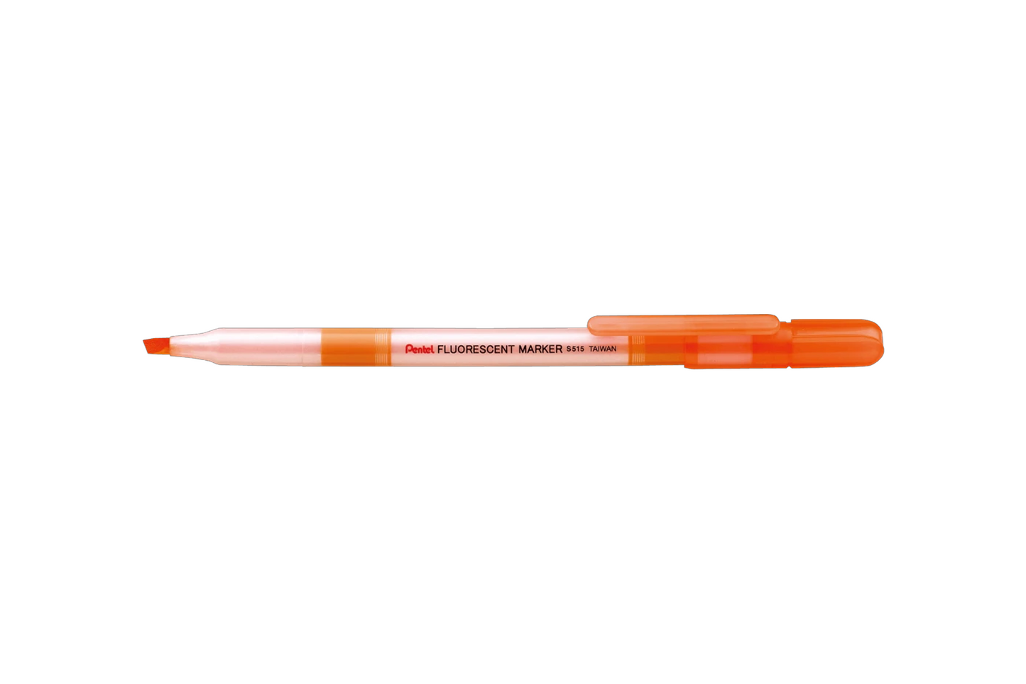 MARCATEXTO PENTEL S515 NARANJA DELGADO