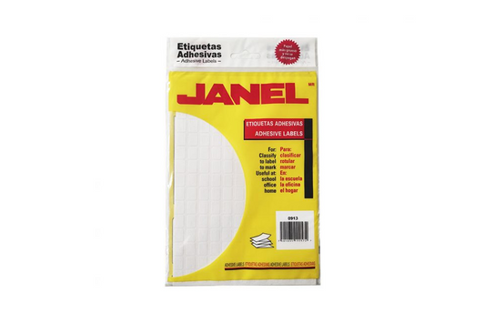 ETIQUETA JANEL NO. 1 09X13 ECONOPACK