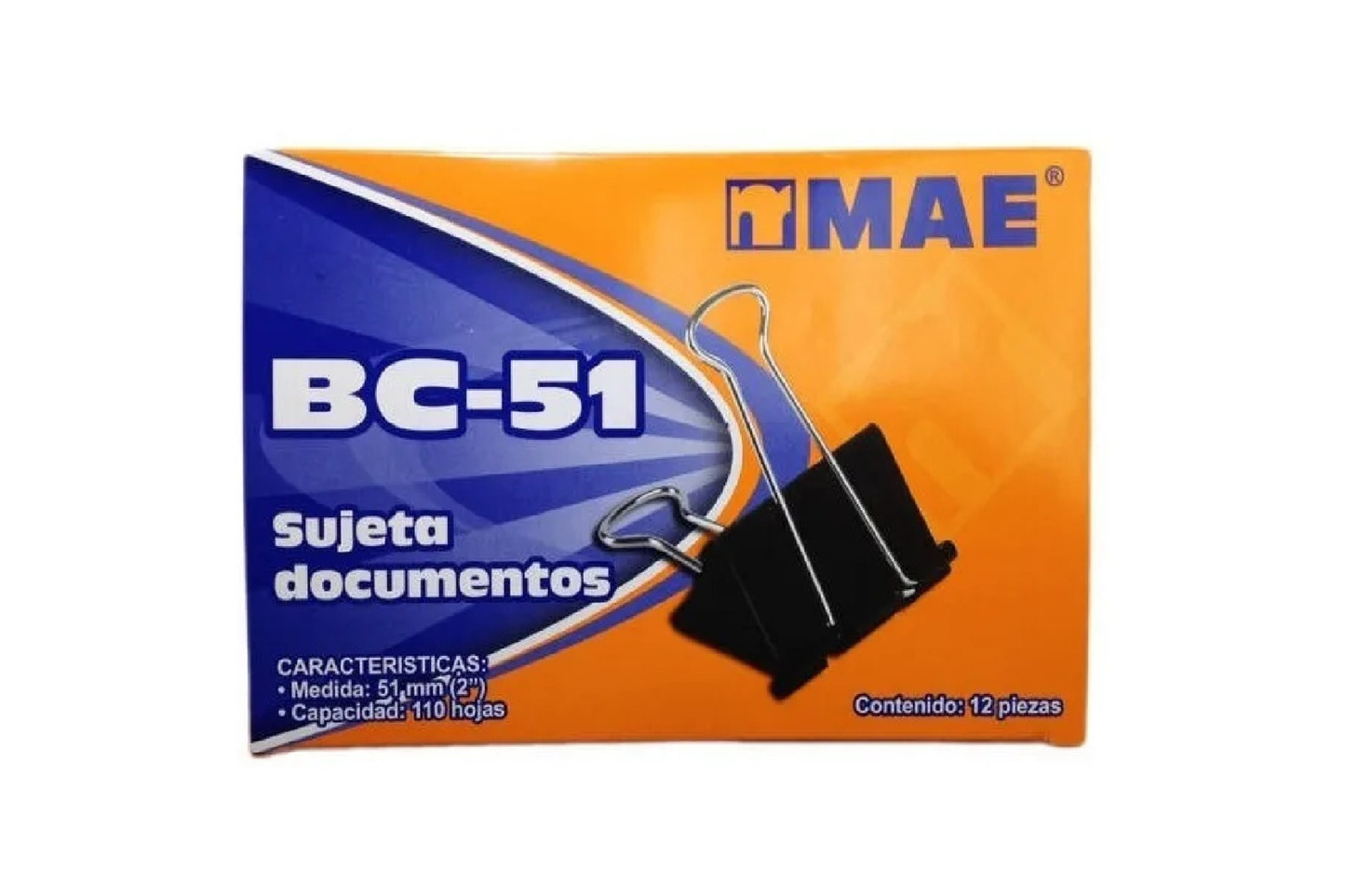 SUJETADOCUMENTOS MAE 51MM BC-51