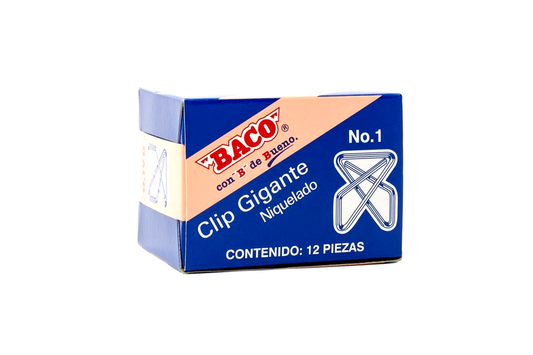 CLIP BACO GIGANTE NO.1 C/12